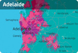 Optus 4G Adelaide Coverage