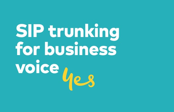 SIP trunking for business voice