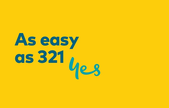 illustration representing As easy as 123 Yes PDF