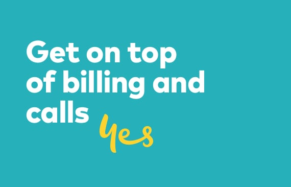 illustration representing Get on top of billing and calls Yes PDF