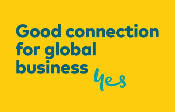 Good connection for global business