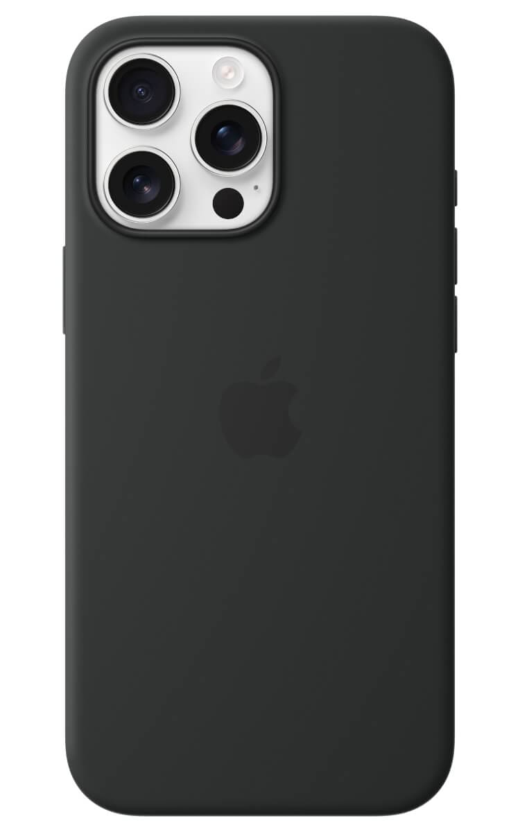 Apple Silicone Magsafe Case iPhone 16 Pro Max Black