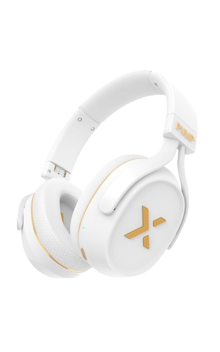 BlueAnt Pumpx Headphones White Gold
