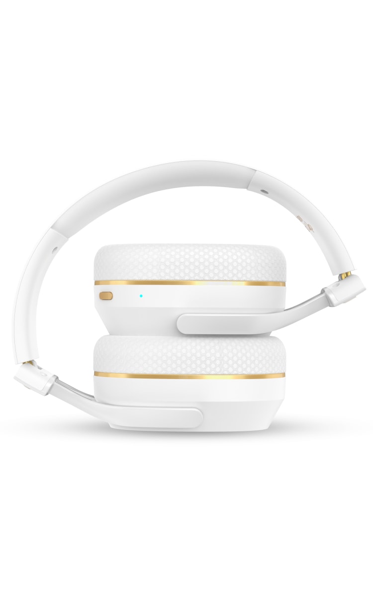 BlueAnt Pumpx Headphones White Gold