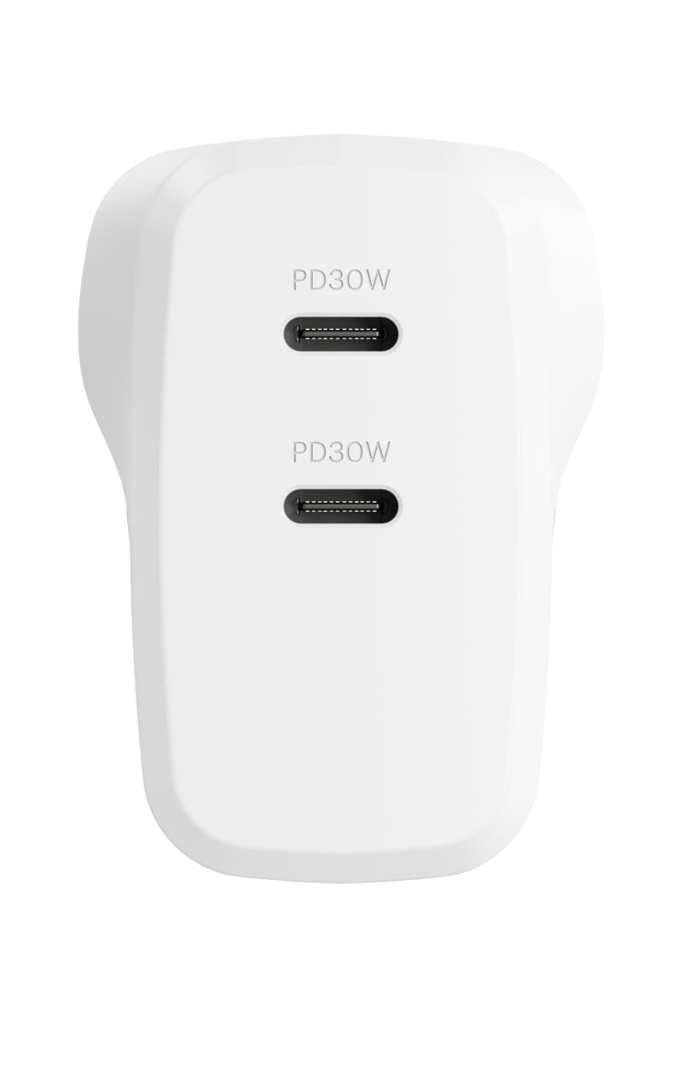 Cygnett 60W USB-C Wall Charger - White Back