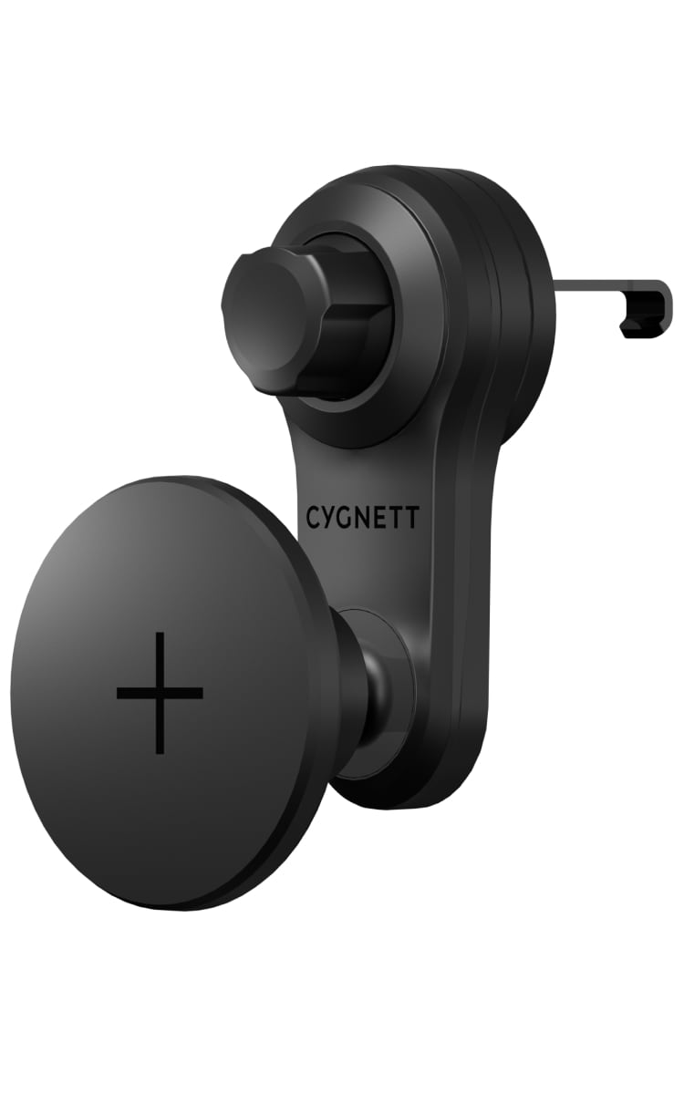 Cygnett Magnetic Vent Mount - Black Front Angle