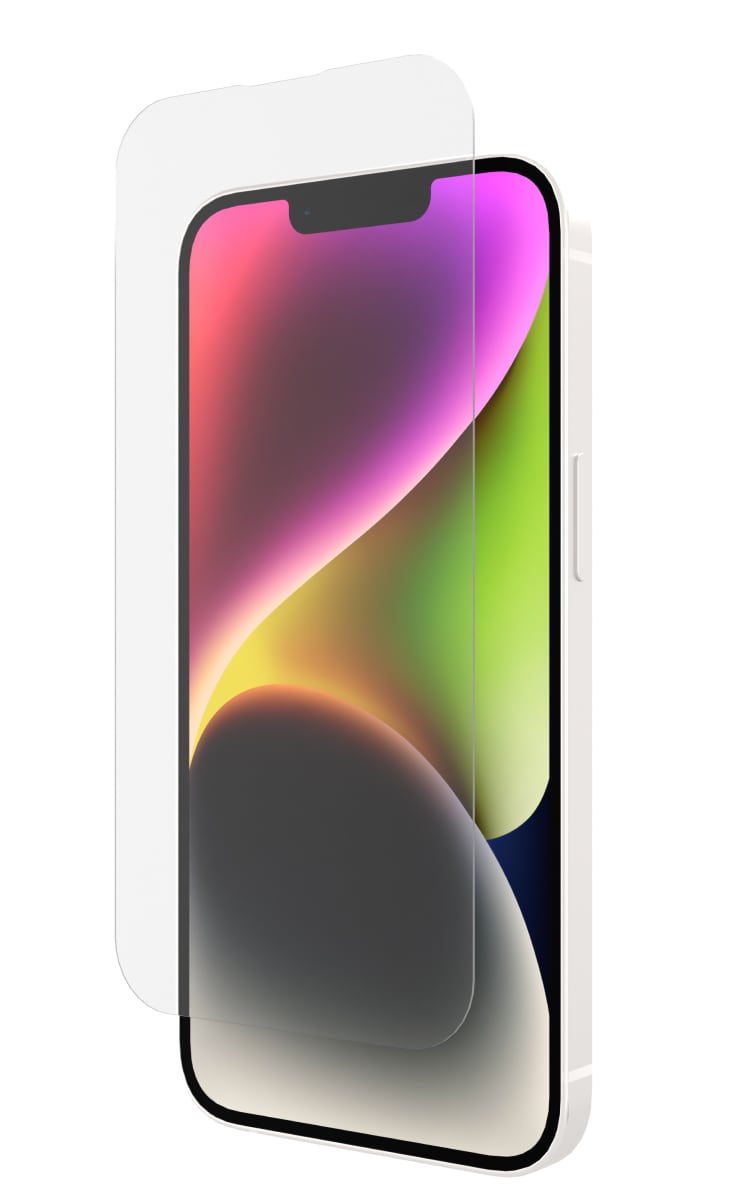 Cygnett Opticshield 14 Glass Screen Protector - Clear Front Angle
