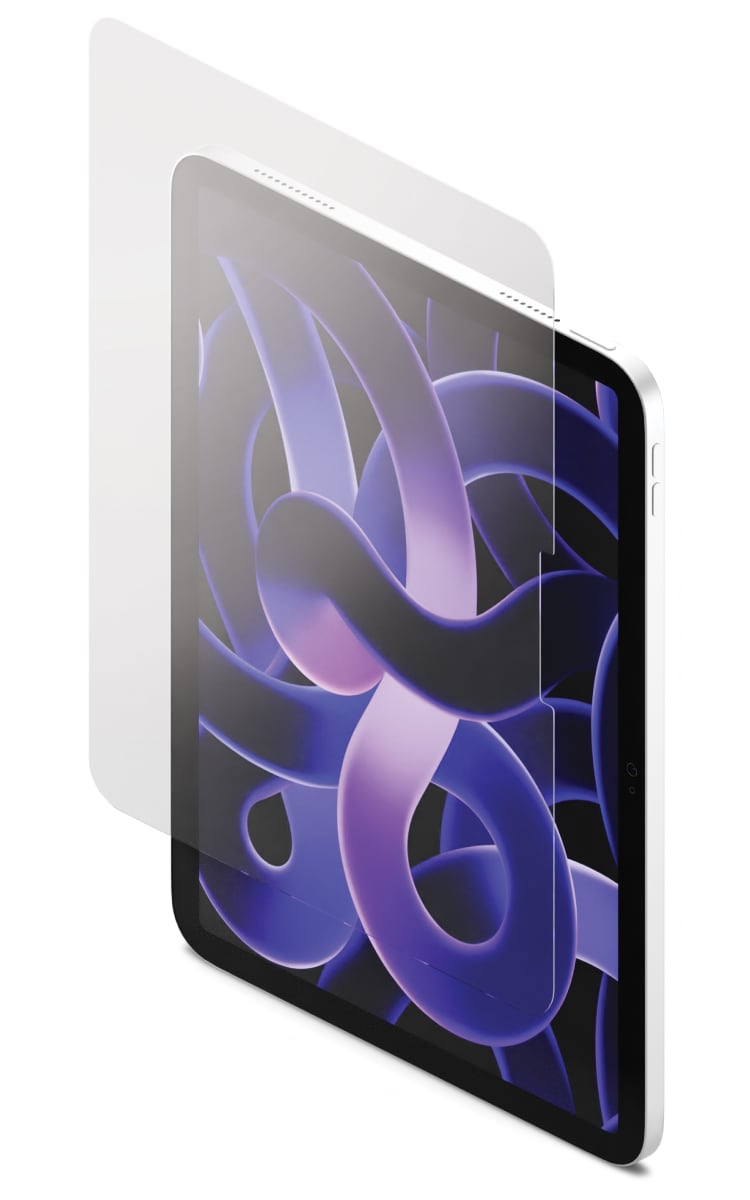 Cygnett iPad Air 11Inch (2024) Opticshield Screen Protector - Clear Front Angle