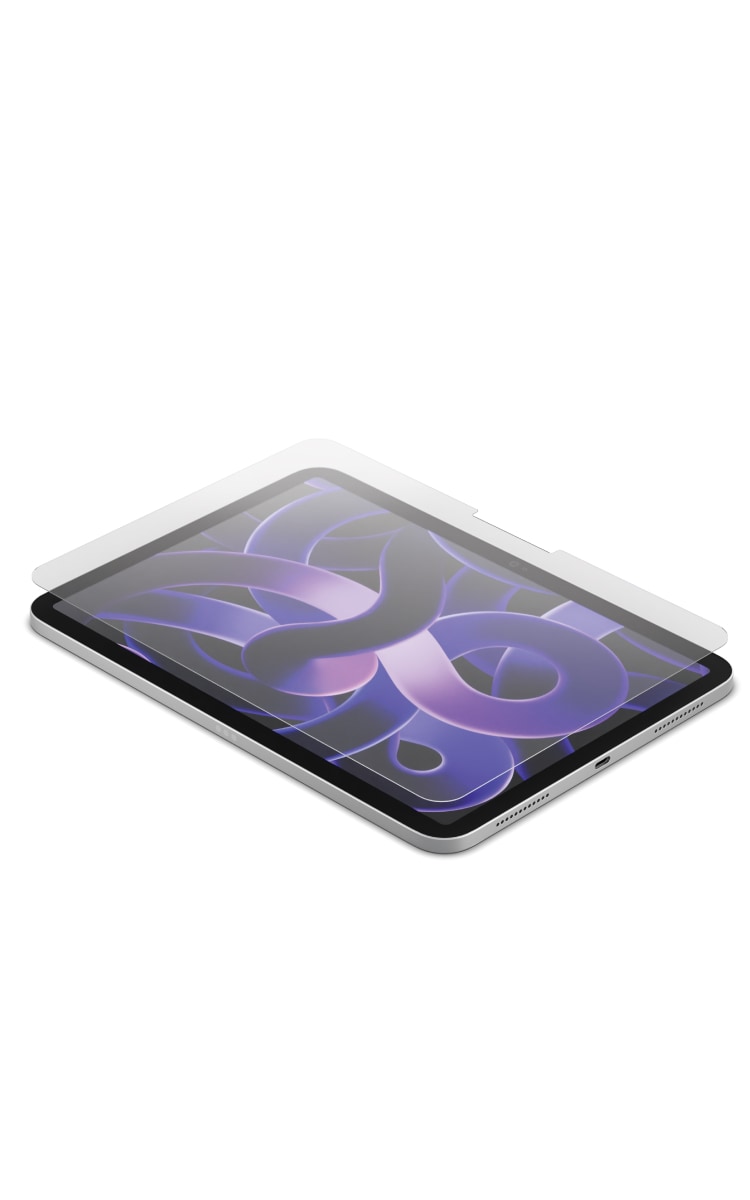 Cygnett iPad Air 11Inch (2024) Opticshield Screen Protector - Clear Top Angle