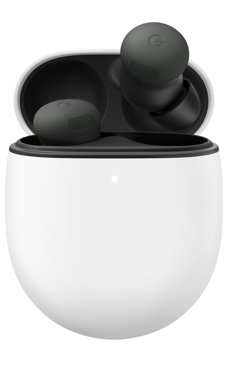 Google Pixel Buds Pro 2 Earbuds - Hazel Front Open 1