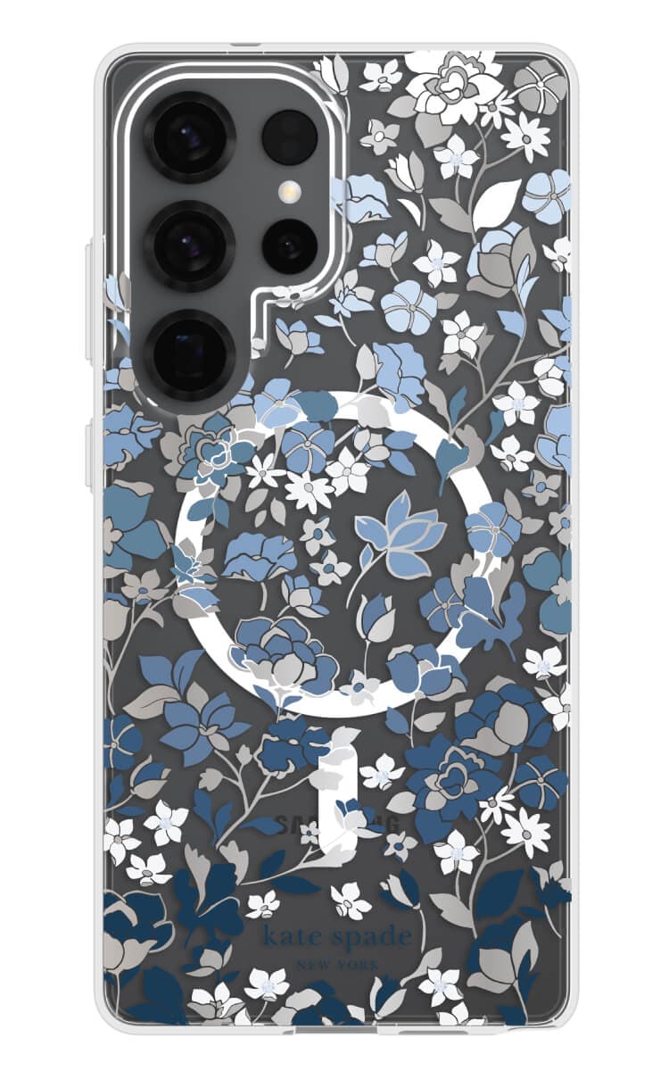 Kate Spade Case Flowerbed Blue - S25 Ultra