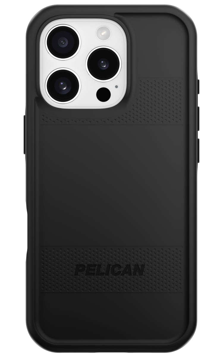Pelican iPhone 16 Pro Protector Magsafe Case - Black Back