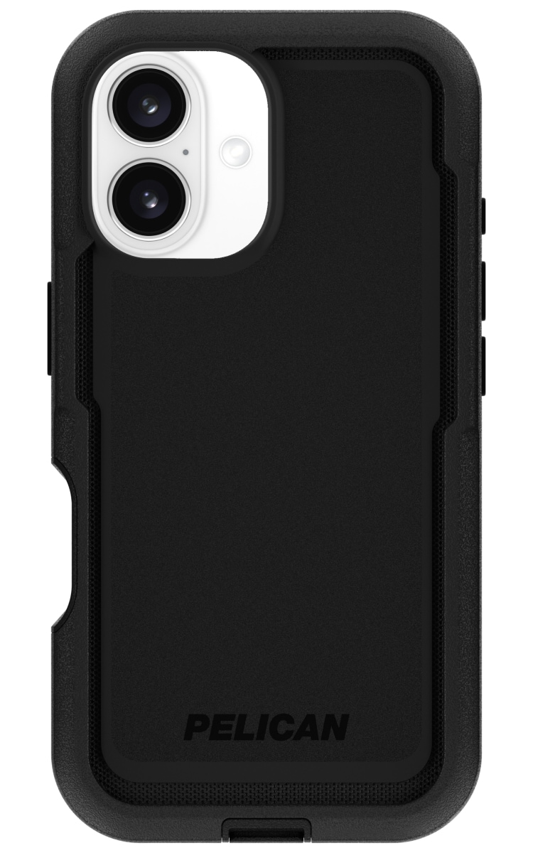 Pelican iPhone 16 Voyager Magsafe Case - Black Back