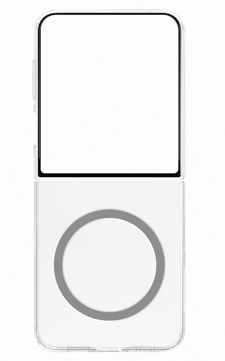 Galaxy Z Fold7 Magnet Case Clear - back