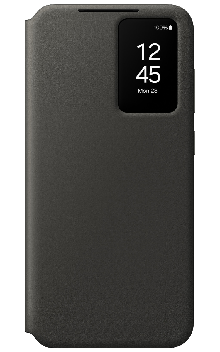 Samsung Galaxy S24Fe Wallet Case - Black Front