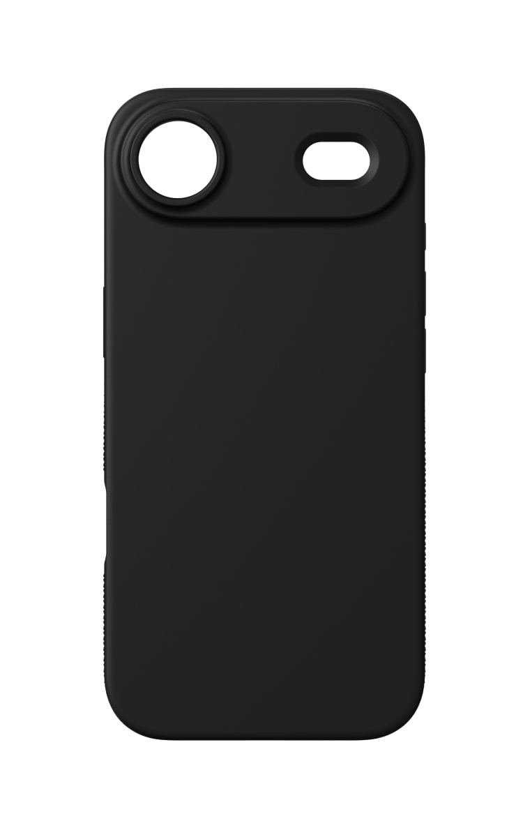 Back view of the Zagg iPhone Air Manhattan Snap Case in Black.