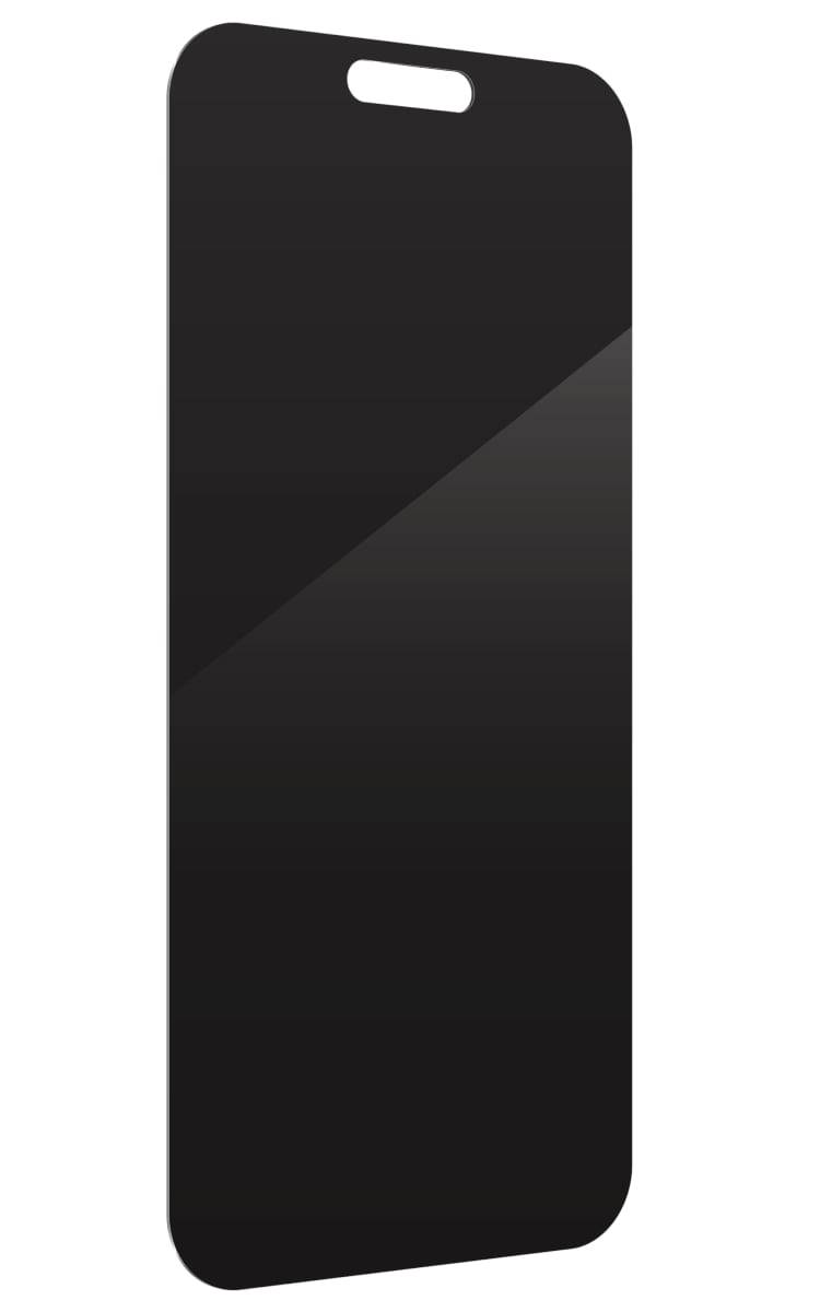 Zagg iPhone 16 Pro Max InvisibleShield Glass Privacy 360 Screen Protector Front Angle