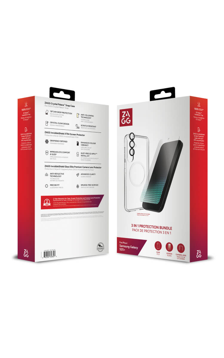 Zagg S25 3-In-1 Protection Bundle S25 Plus