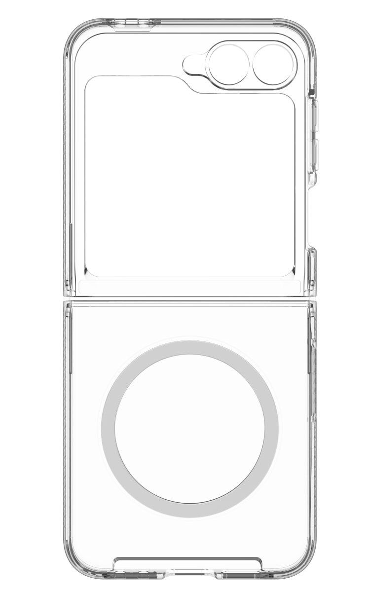 Zagg Samsung Galaxy Z Flip 6 Bridgetown Snap Case - Clear Front Open