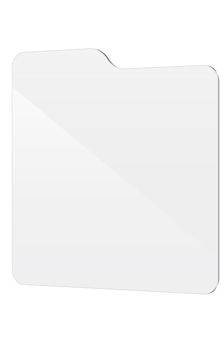 Zagg Samsung Galaxy Z Flip 6 InvisibleShield Glass Elite Screen Protector Front Angle 1