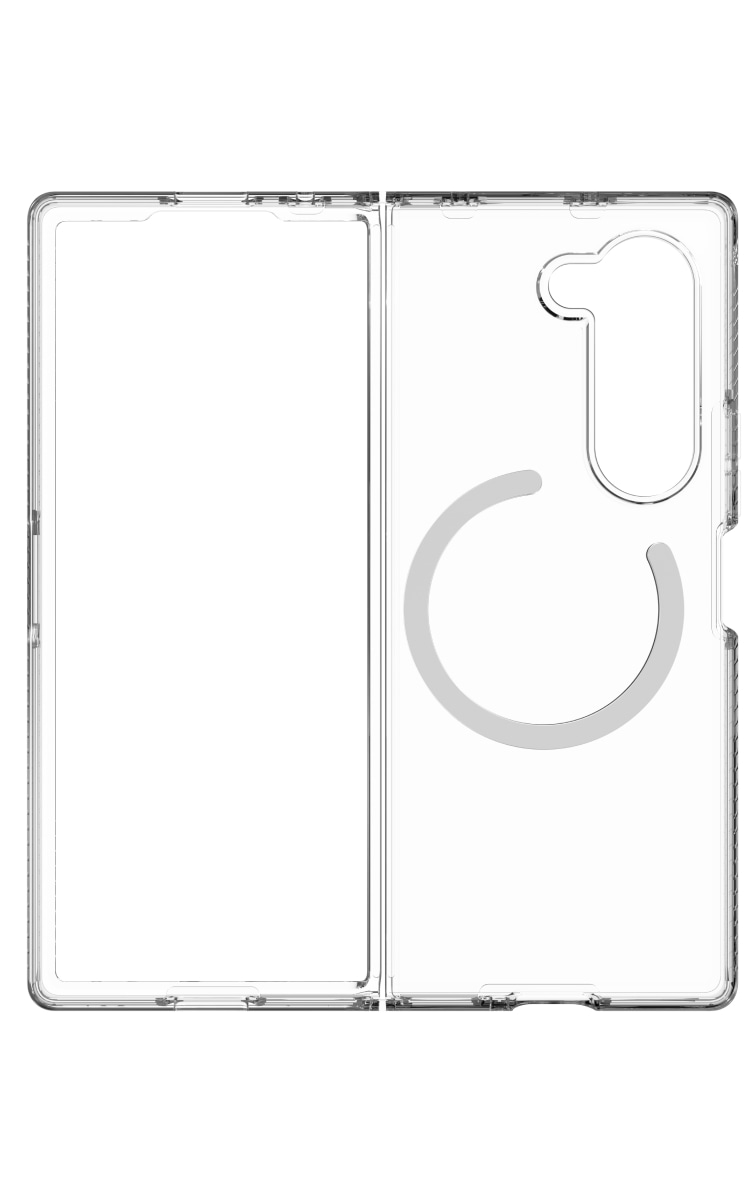 Zagg Samsung Galaxy Z Fold 6 Bridgetown Snap Case - Clear Front Open