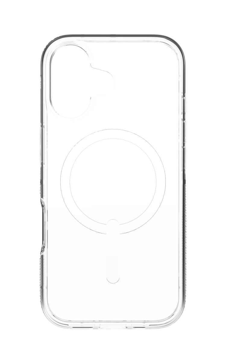 Back view of the Zagg iPhone 17 Air Crystal Palace Snap Clear Case.