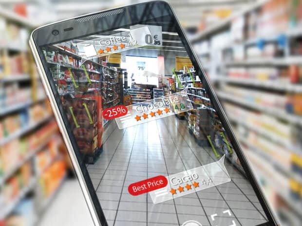 Augmented reality with 5G technology