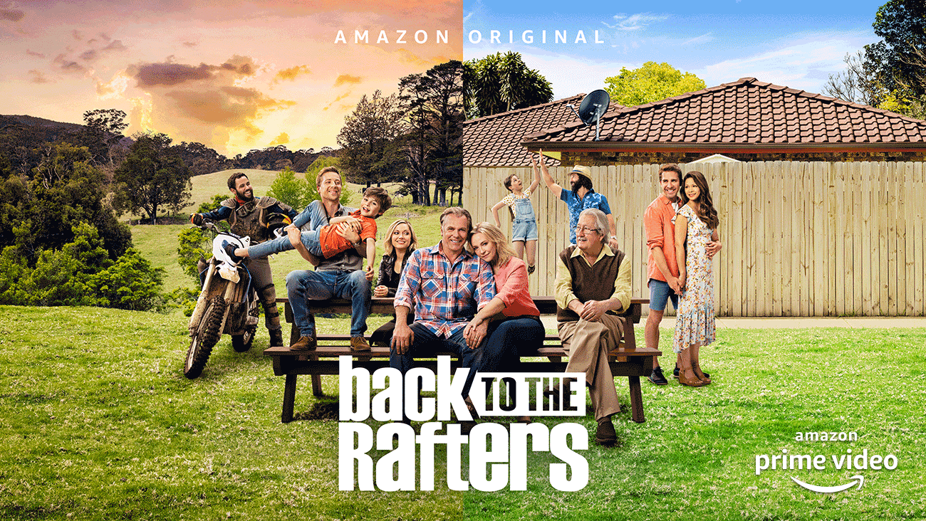 Promotional poster for Back to the Rafters