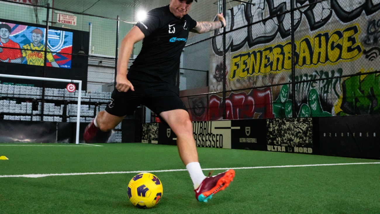 Joner Football fitness series on Optus Sport
