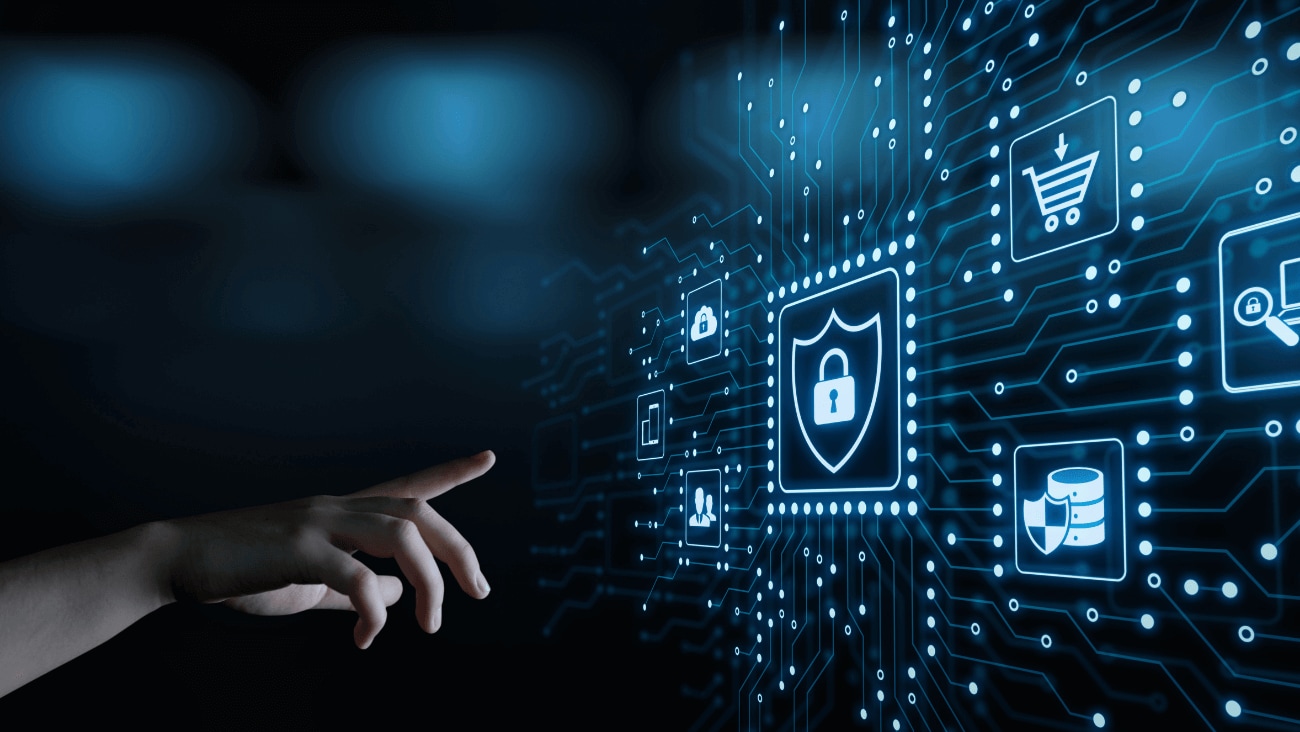 Cyber security icon