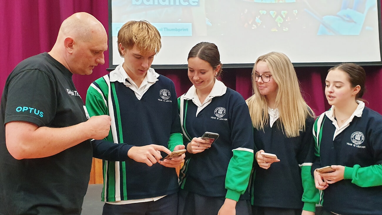 Optus digital thumbprint comes to Tasmania
