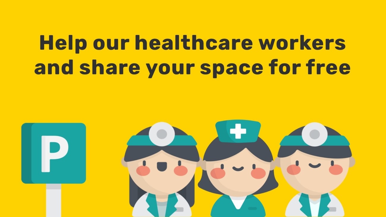 Help our healthcare workers and share you space for free