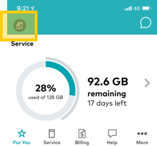How to change your 4G Home Internet plan