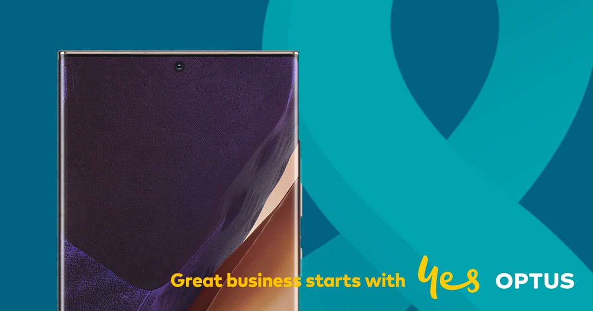 samsung note 20 optus
