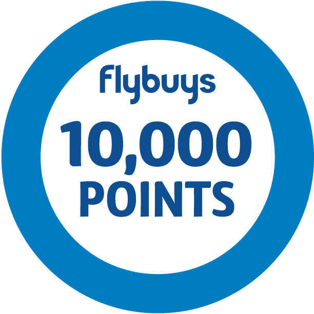 This plan is eligible for 10000 flybuys points