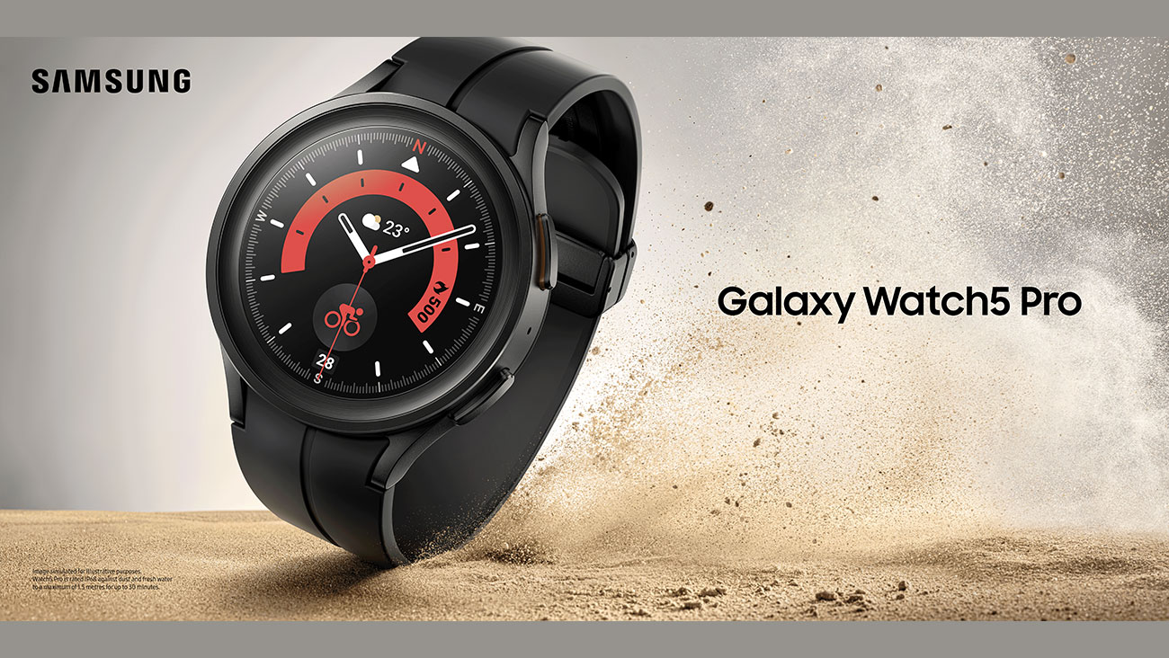 Meet Galaxy Watch5 Pro - A durable GPS watch for the adventurer in you