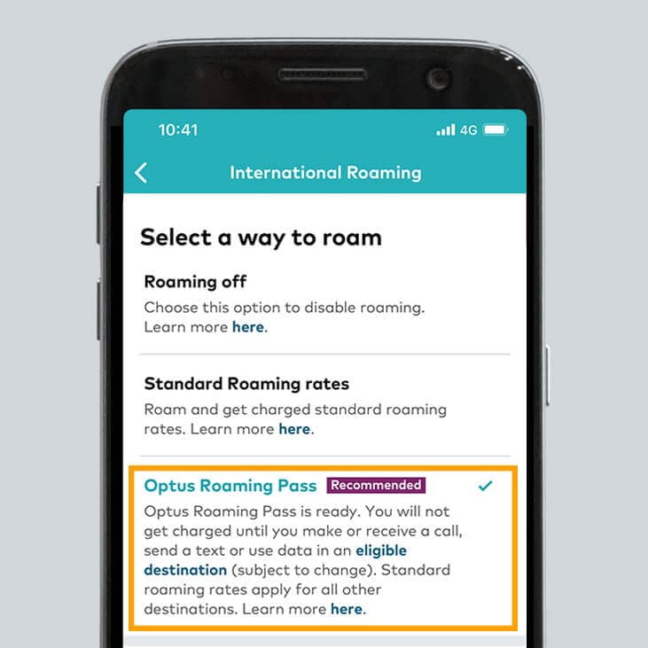 free mobile pass destination