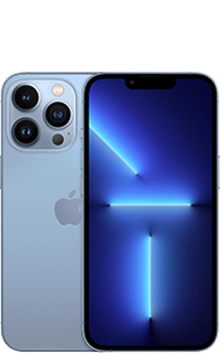 Front and back of the iPhone 13 Pro Max in graphite.